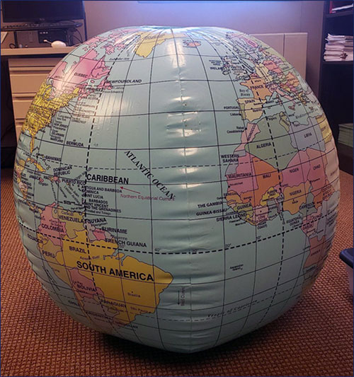 Globe Beachball